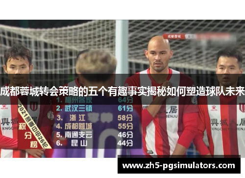 成都蓉城转会策略的五个有趣事实揭秘如何塑造球队未来