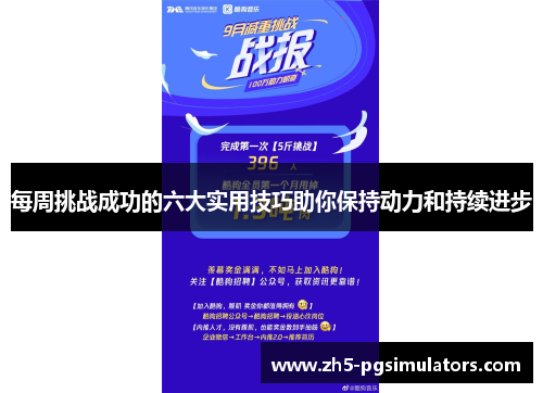 每周挑战成功的六大实用技巧助你保持动力和持续进步