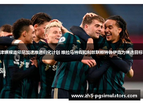 津媒报道印尼加速推进归化计划 维拉马特森和利兹联斯特鲁伊克为候选目标